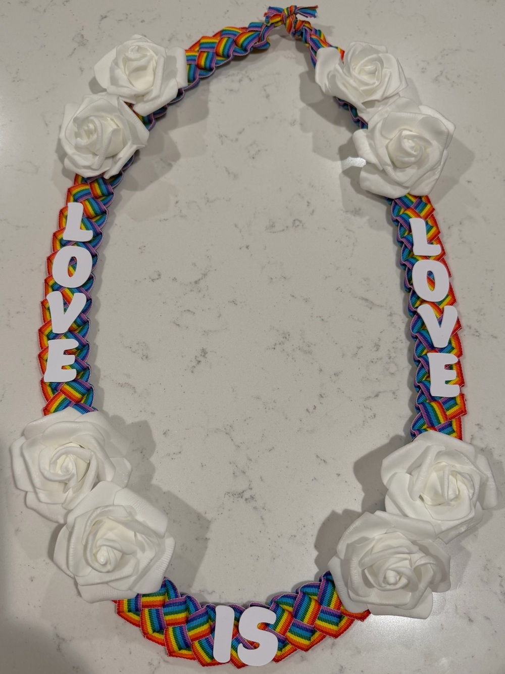 PRIDE LEI/Rainbow LEI Love IS Love